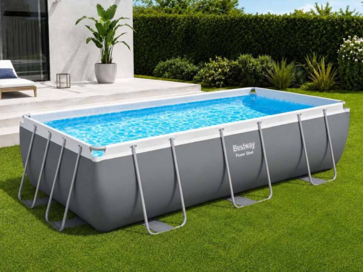 Bazén BESTWAY Power Steel Frame 4,04 x 2,01 x 1 m - 56442