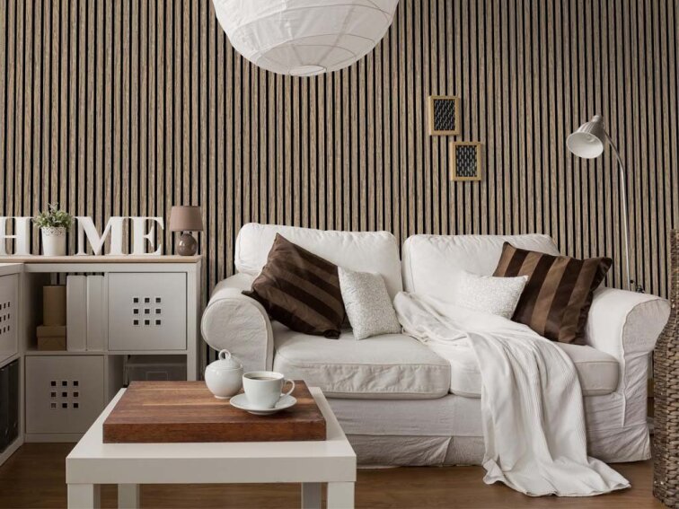 Akustický panel LEGI 60 x 270 cm, hnědá