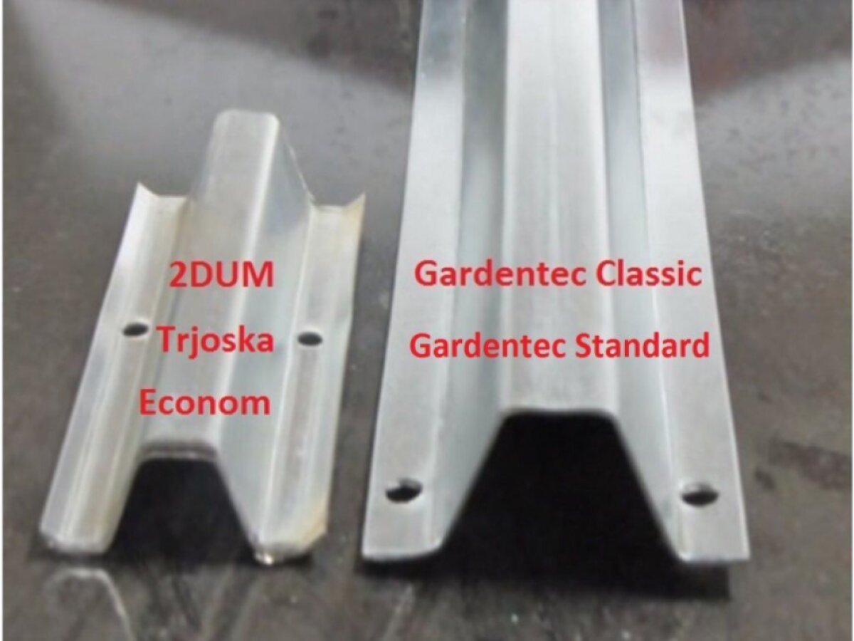 Zahradní skleník Gardentec STANDARD 4 x 2,5 m
