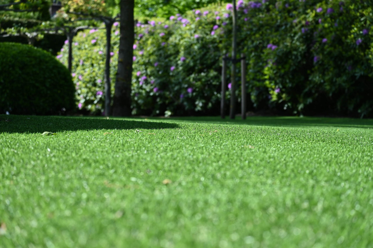 Gumová trávníková dlaždice ASLON 40 x 40 cm, Forest Green