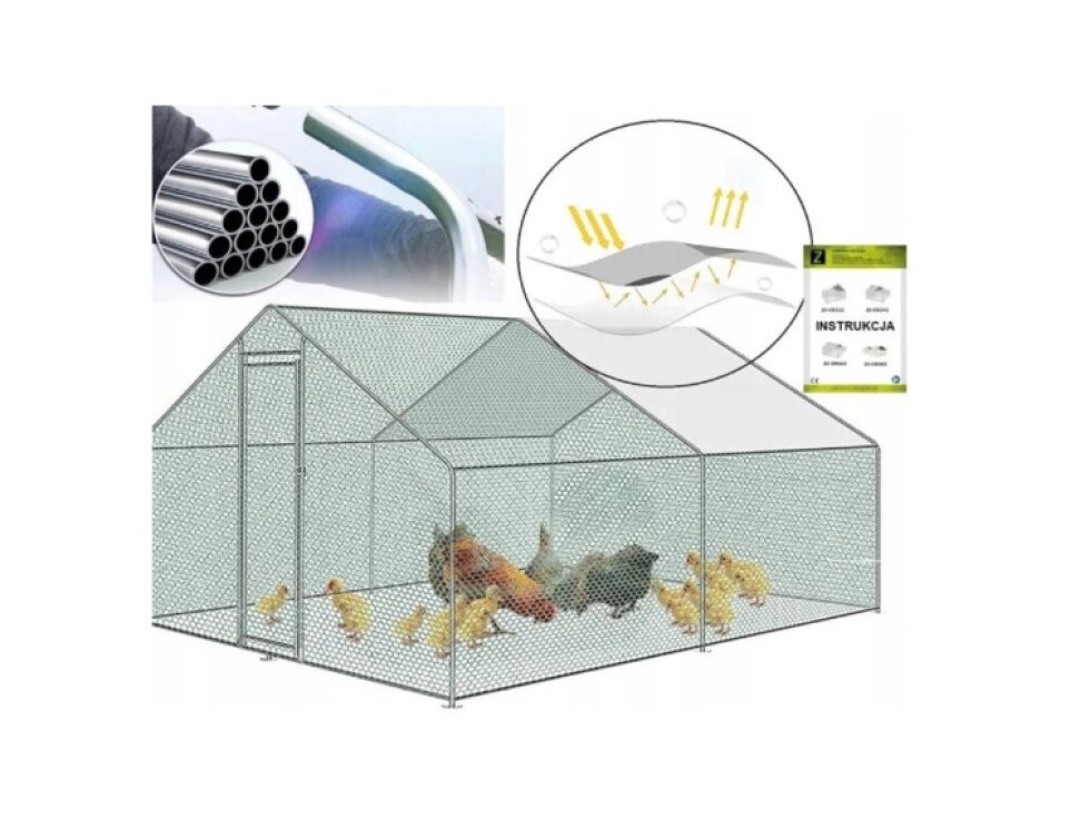 Výběh pro drůbež ZM 3x4x2,5m