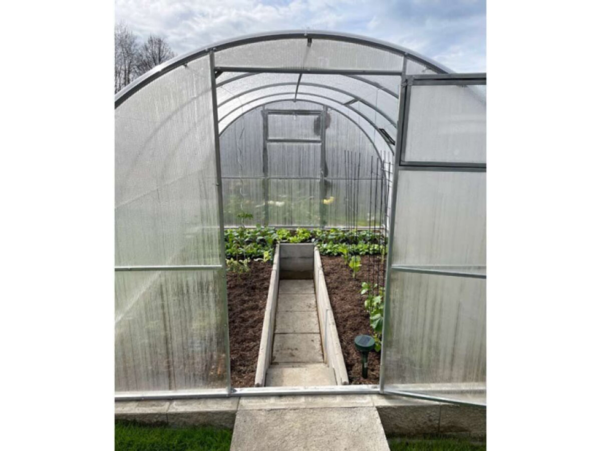 Zahradní skleník LEGI OREGANO 4 x 3 m, 4 mm