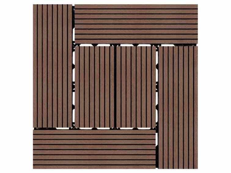 WPC dlaždice LEGI STYLE 30 x 30 cm, coffee