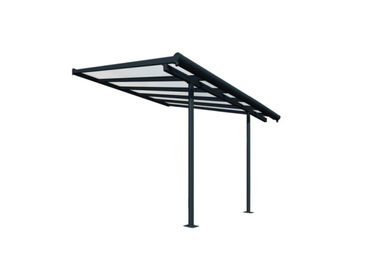Hliníková pergola PALRAM Sierra 3000 antracit 3 x 3