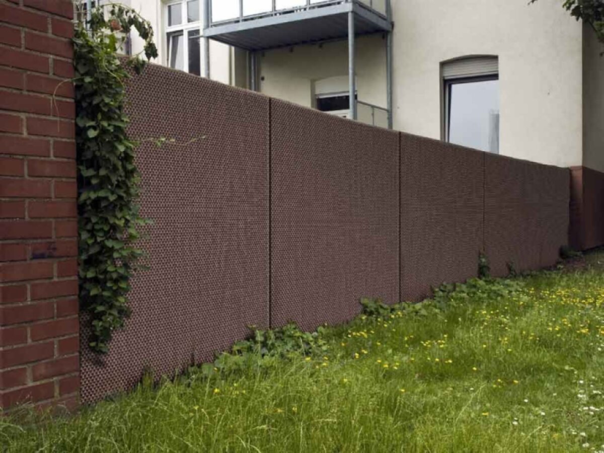 Balkonová zástěna LEGI 5 x 0,9 m, hnědá