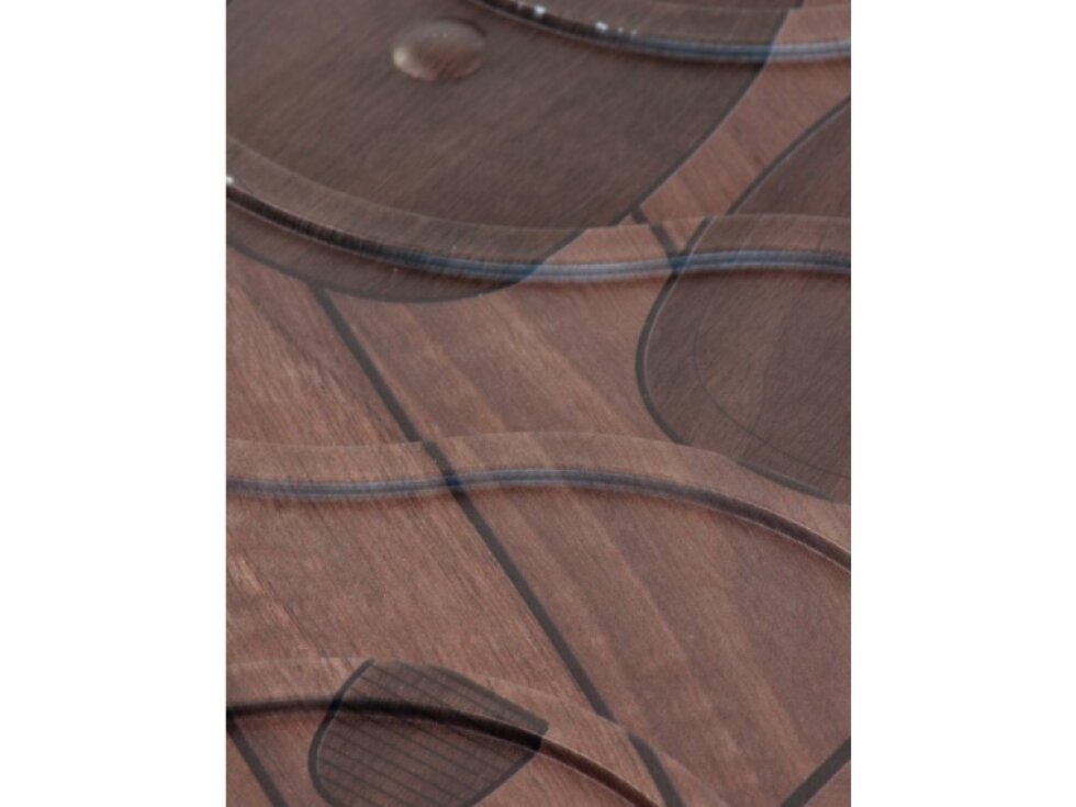 Odkapávač na boty Printed Footprints Wood 38cm x 75cm