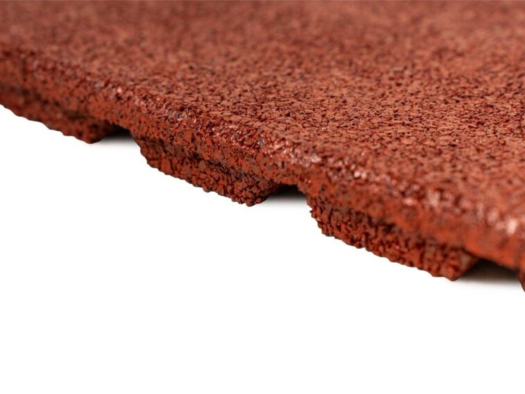 Gumová dlaždice ASLON 50 x 50 cm, červená