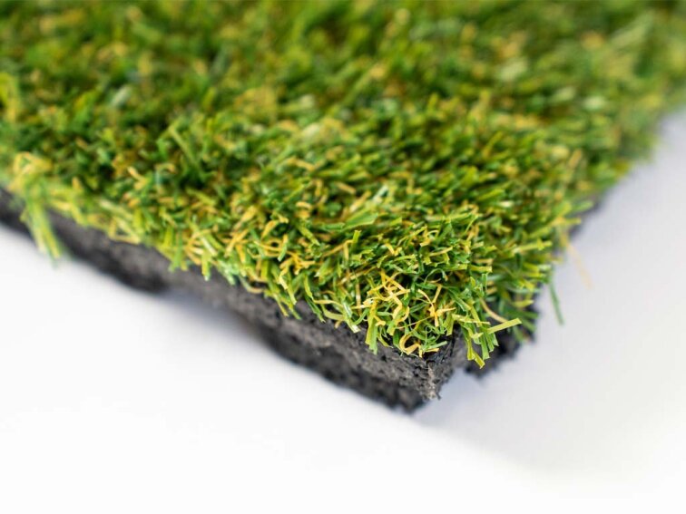 Gumová trávníková dlaždice ASLON 40 x 40 cm, Forest Green