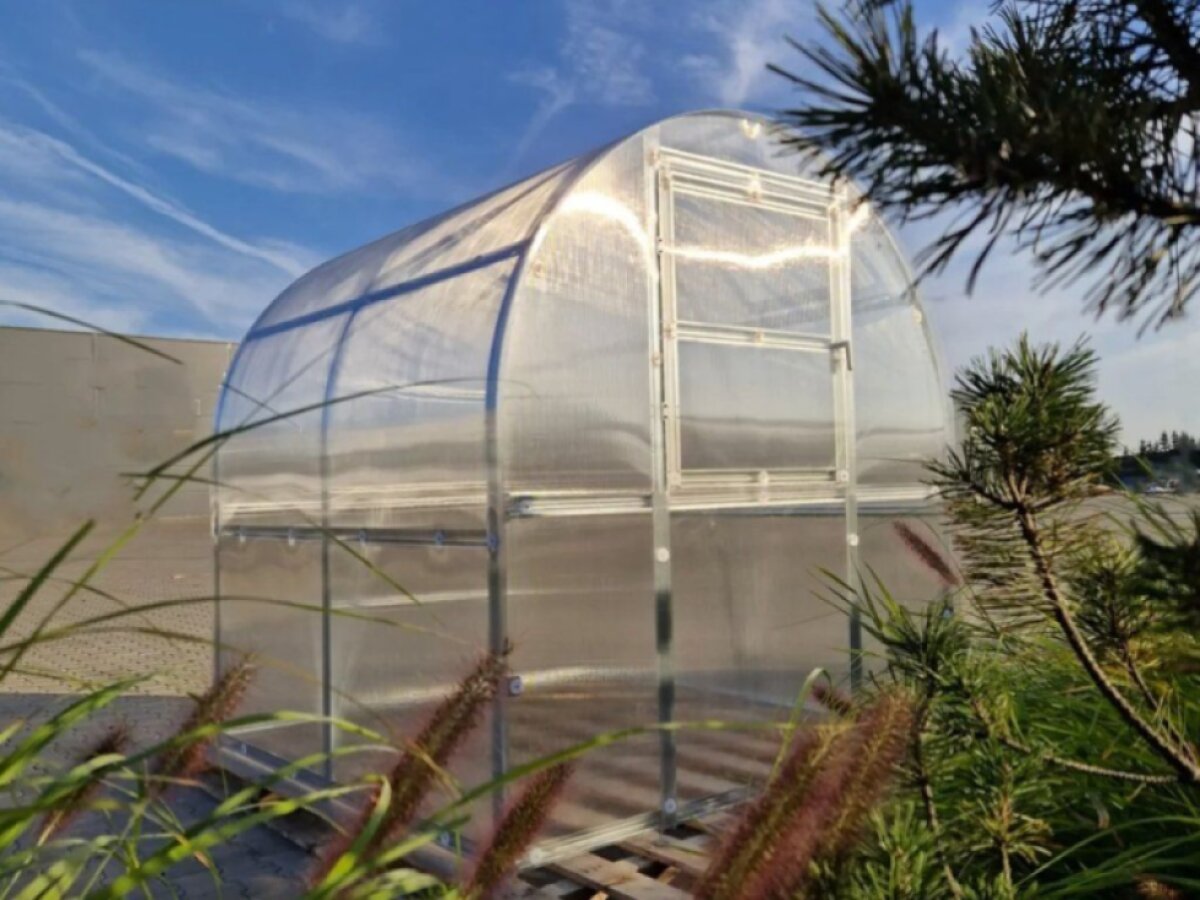 Zahradní skleník GARDENTEC SLIM 4 x 2 m, 4 mm
