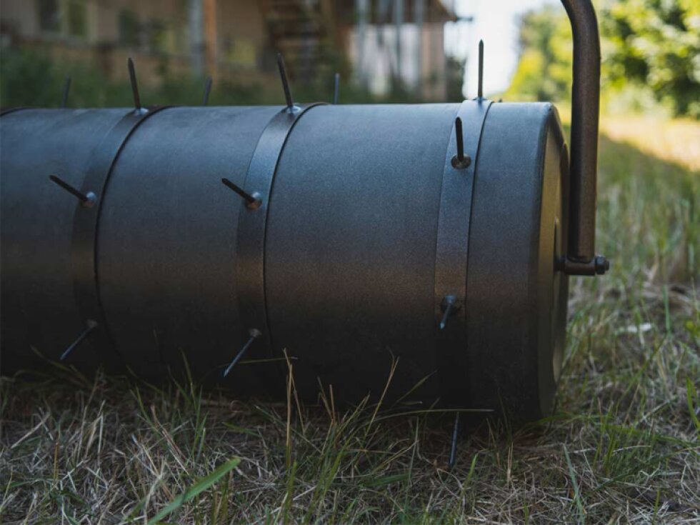 Zahradní válec CAPO 50 cm, černý