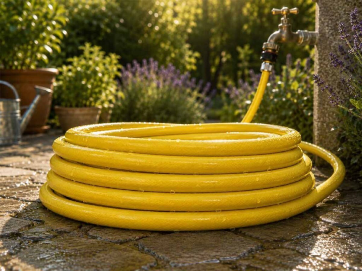Zahradní hadice BRADAS SUNFLEX 1", 50 m, neprůhledná žlutá