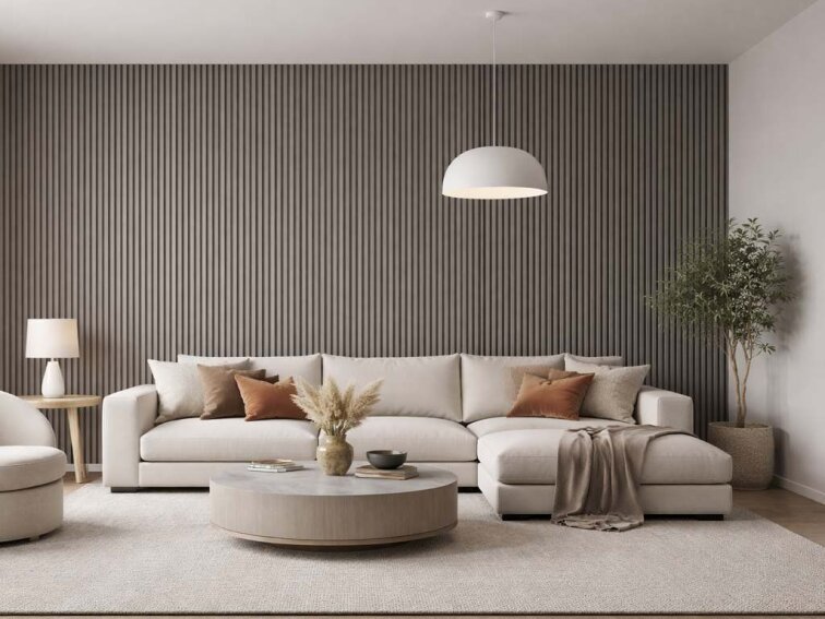 Akustický panel LEGI 60 x 270 cm, šedá