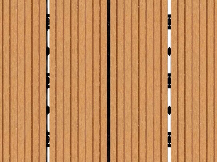 WPC dlaždice LEGI BASE 30 x 30 cm, teak