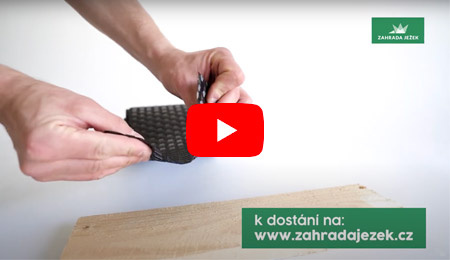 Balkonová zástěna LEGI 3 x 0,9 m, hnědá