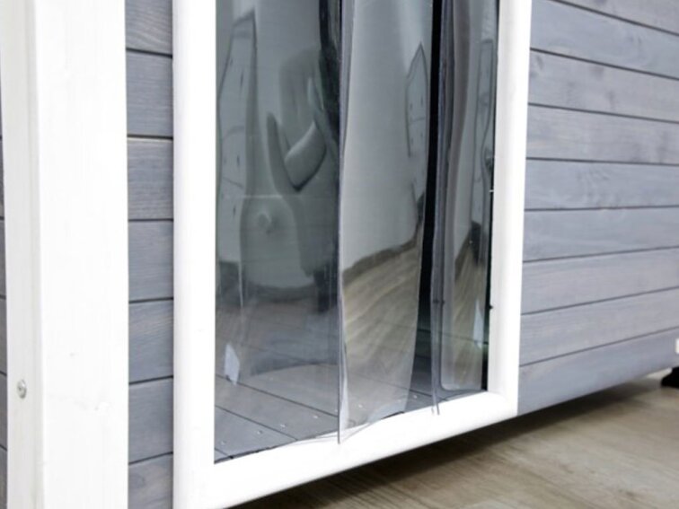 Bouda pro psa dřevěná KERBL 80576 KENNY, 113x77x81 cm