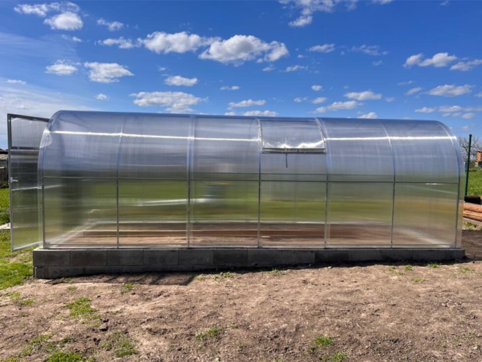 Zahradní skleník LEGI TOMATO 8 x 2 m, 4 mm