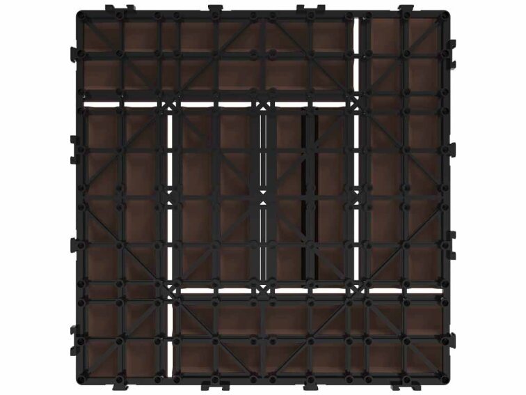 WPC dlaždice LEGI STYLE 30 x 30 cm, coffee