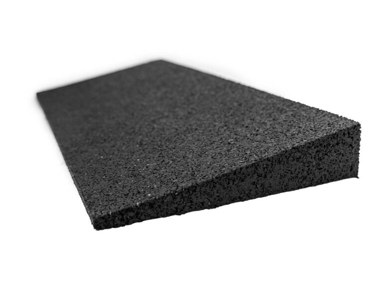 Gumový nájezd ASLON 50 x 20 cm, výška 4,3 cm, černá