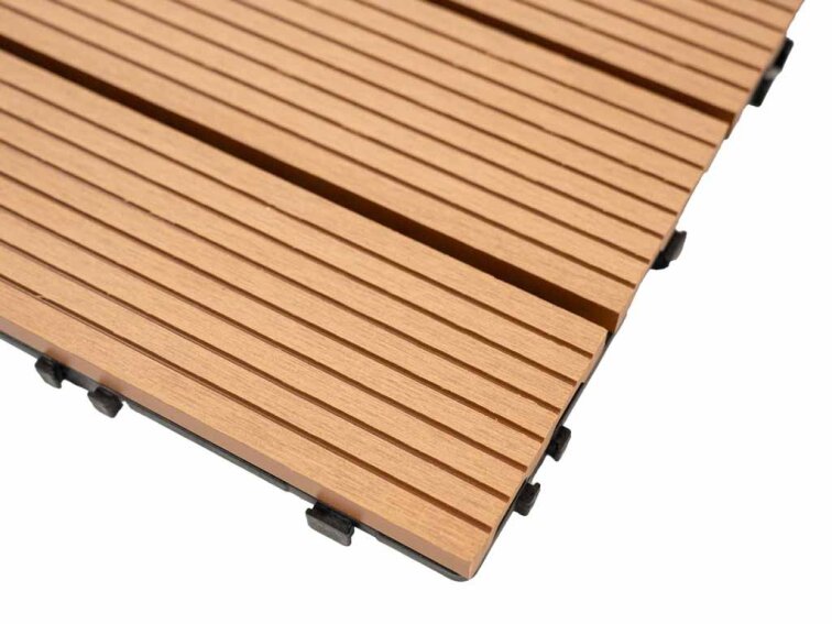 WPC dlaždice LEGI BASE 30 x 30 cm, teak