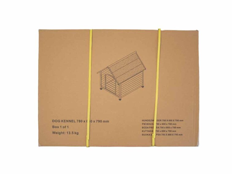 Psí bouda KENNIVA BETY 780 x 880 x 790 mm, dřevěná