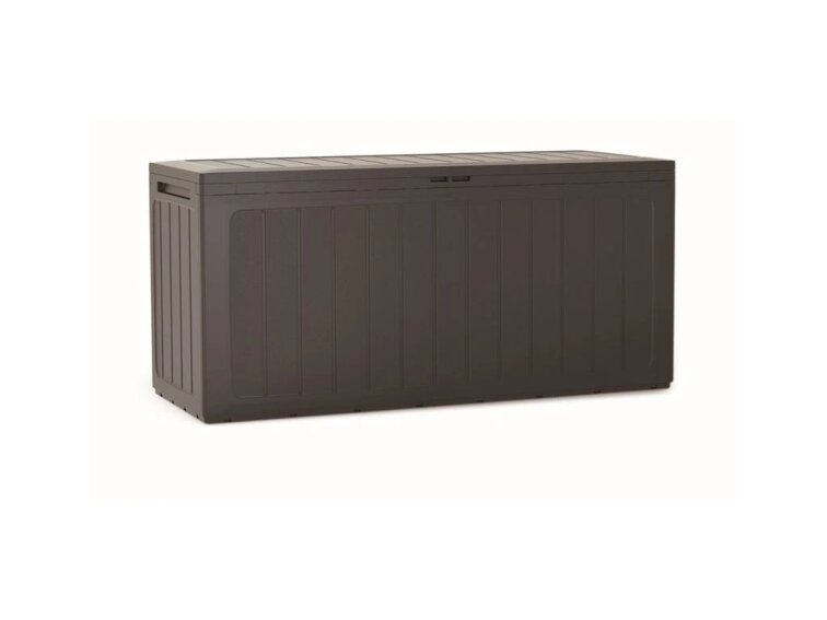 Zahradní box BOARDEBOX 280 l - tmavě hnědá 116 cm