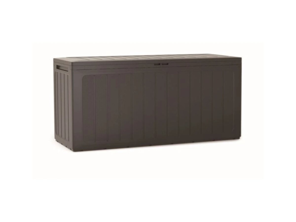 Zahradní box BOARDEBOX 280 l - tmavě hnědá 116 cm