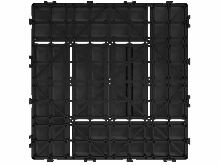 WPC dlaždice LEGI STYLE 30 x 30 cm, černá