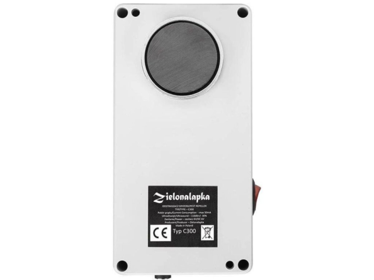 Vodotěsný ultrazvukový plašič na kuny myši a potkany DRAGON ULTRASONIC C300