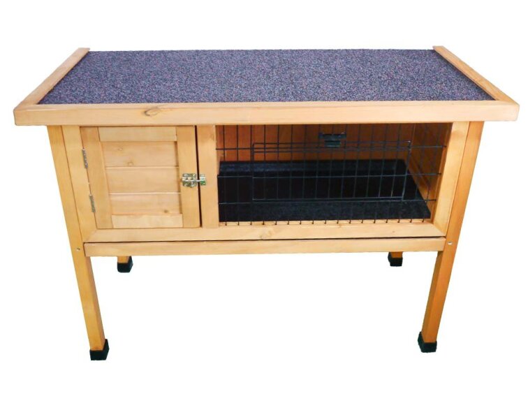 Králíkárna KENNIVA LUCY 915 x 460 x 715 mm, dřevěná