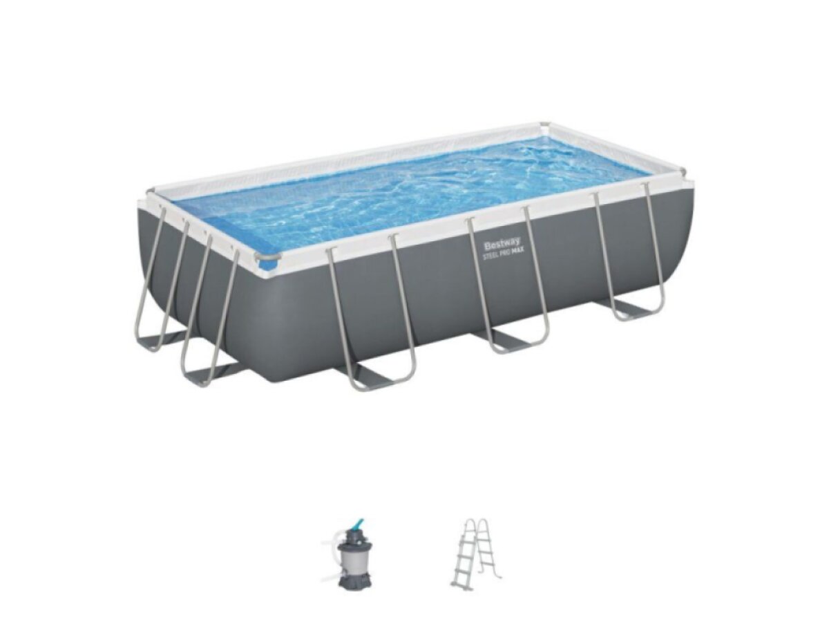 Bazén BESTWAY Power Steel Frame 4,04 x 2,01 x 1 m - 56442