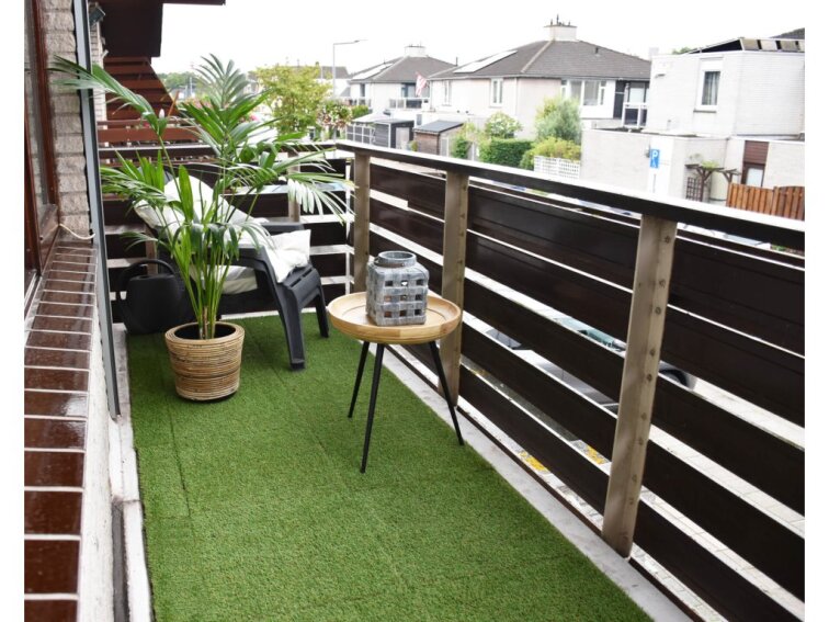 Gumová trávníková dlaždice ASLON 50 x 50 cm, Forest Green