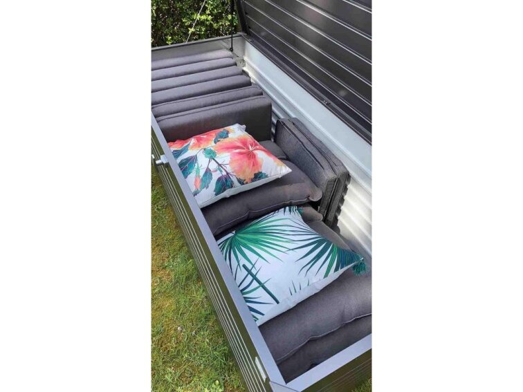 Úložný box Biohort FreizeitBox 160, tmavě šedá metalíza