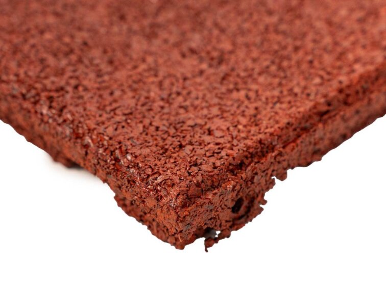 Gumová dlaždice ASLON 50 x 50 cm, červená