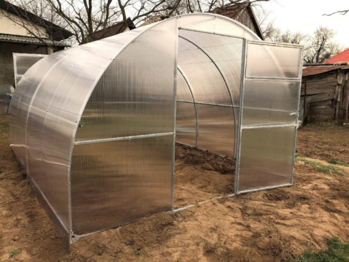 Zahradní skleník LEGI OREGANO 6 x 3 m, 6 mm