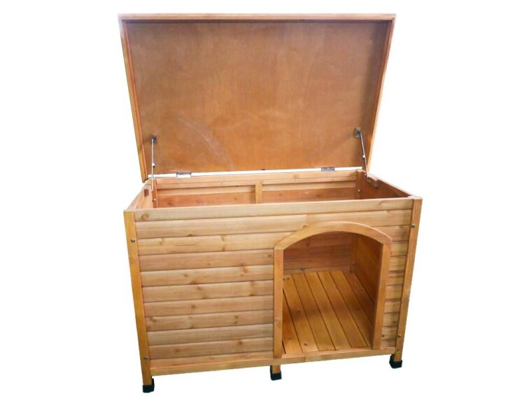 Psí bouda KENNIVA BESI 1147 x 780 x 800 mm, dřevěná