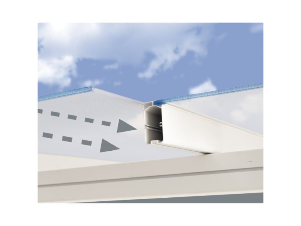 Hliníková pergola PALRAM Sierra 5400 bílá 3 x 5,46