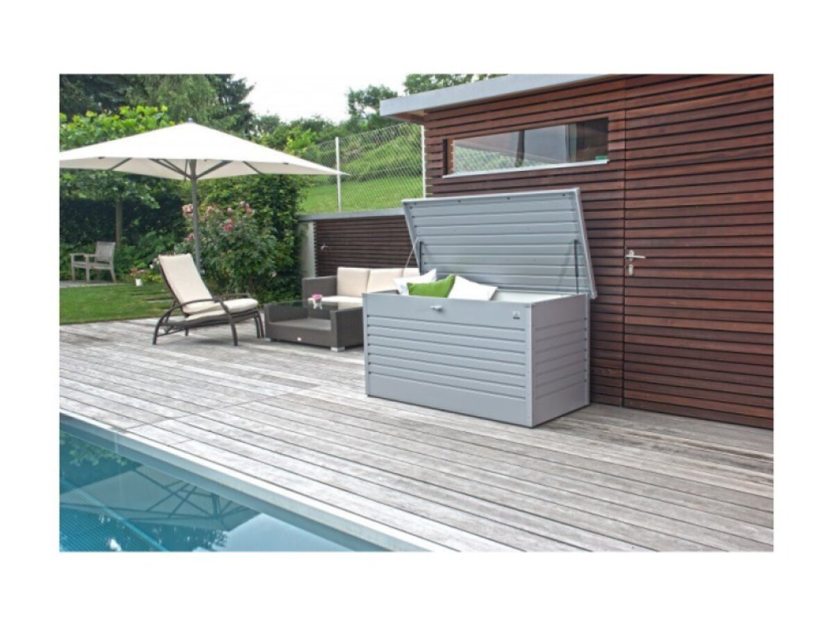 Úložný box Biohort FreizeitBox 160, šedý křemen metalíza