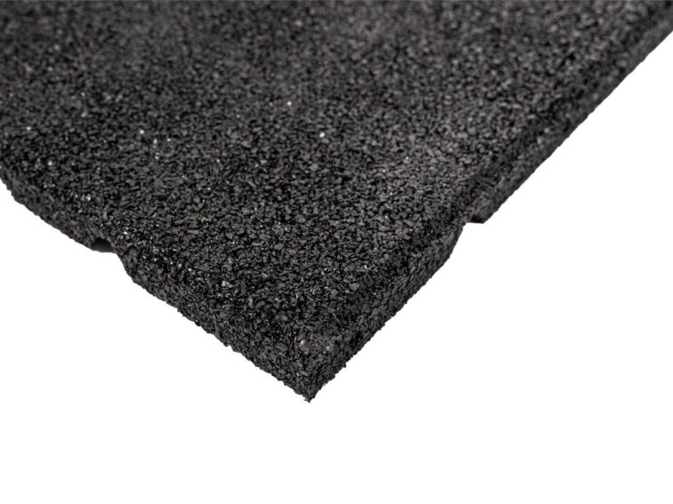 Gumová dlaždice ASLON 50 x 50 cm, černá