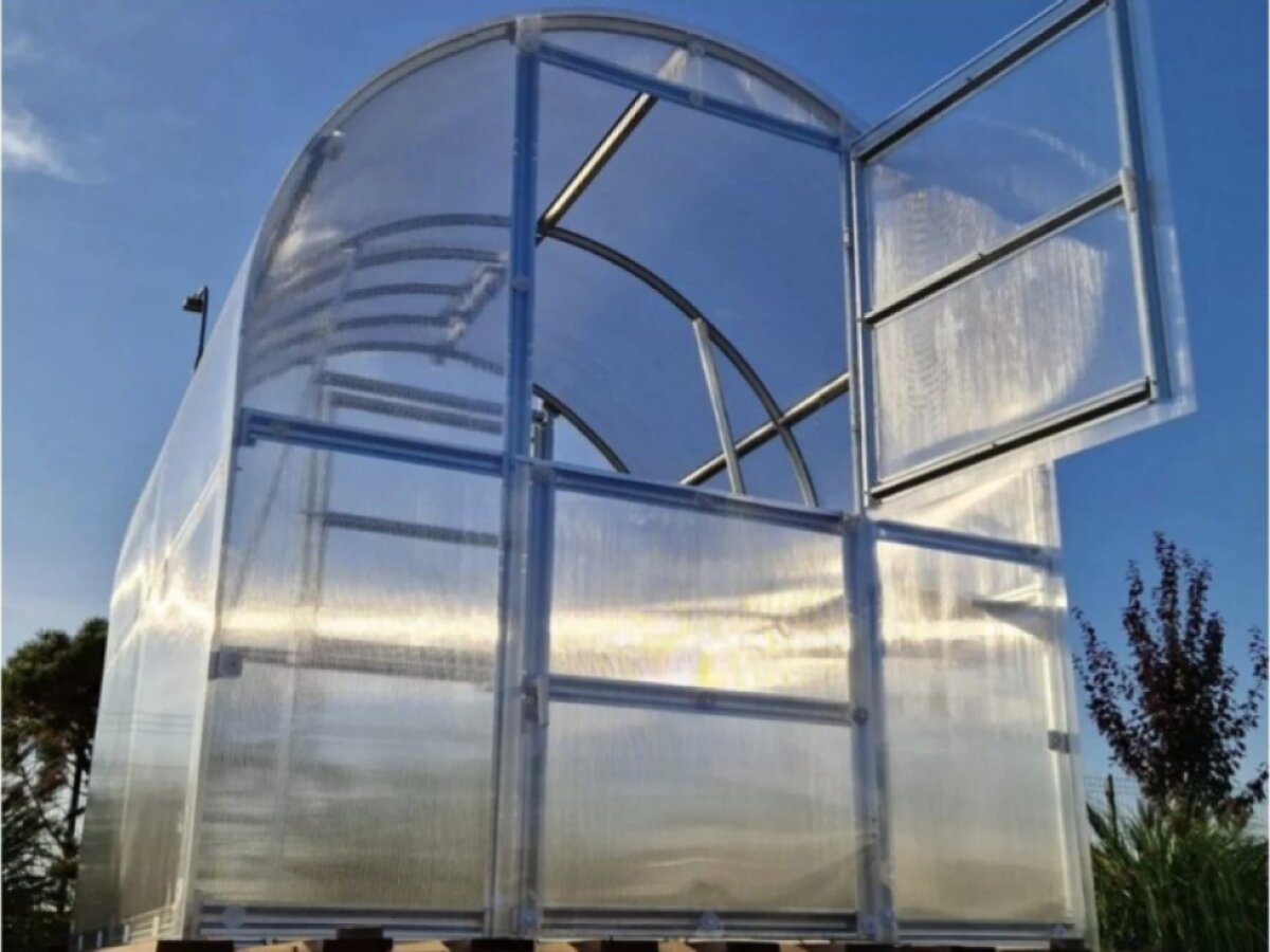 Zahradní skleník GARDENTEC SLIM 4 x 2 m, 4 mm