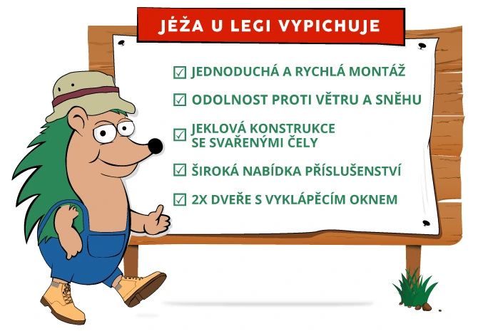 Zahradní skleník LEGI TOMATO 8 x 2 m, 4 mm