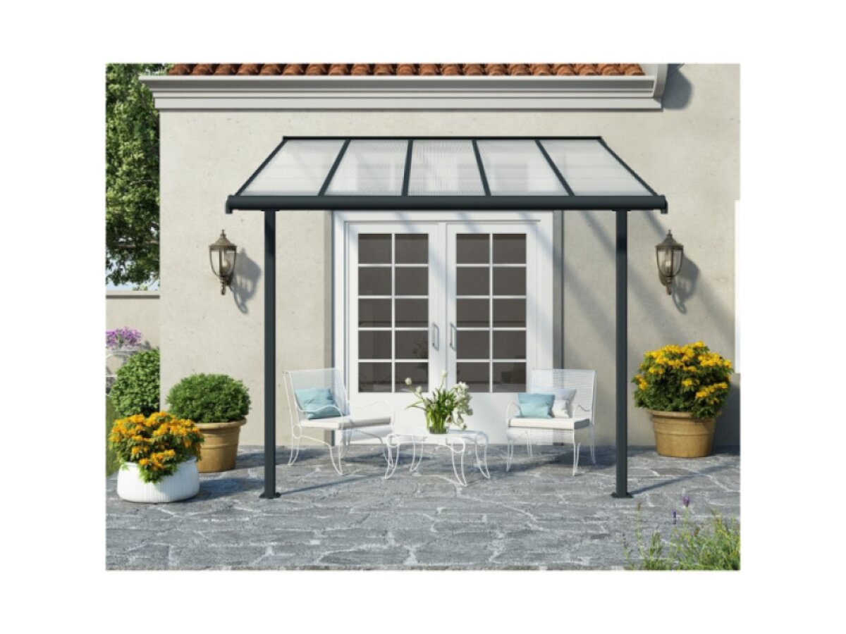 Hliníková pergola PALRAM Sierra 3000 antracit 3 x 3