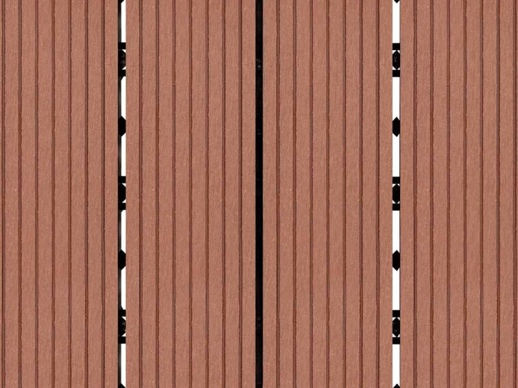 WPC dlaždice LEGI BASE 30 x 30 cm, chocolate