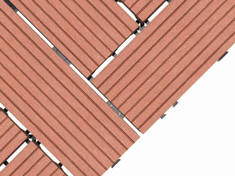 WPC dlaždice LEGI STYLE 30 x 30 cm, chocolate