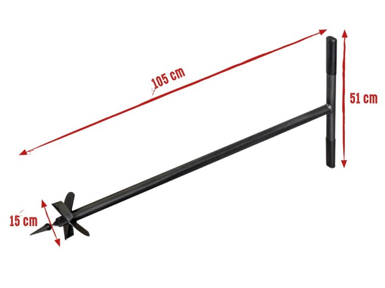 Zemní vrták CAPO 150 mm, ruční