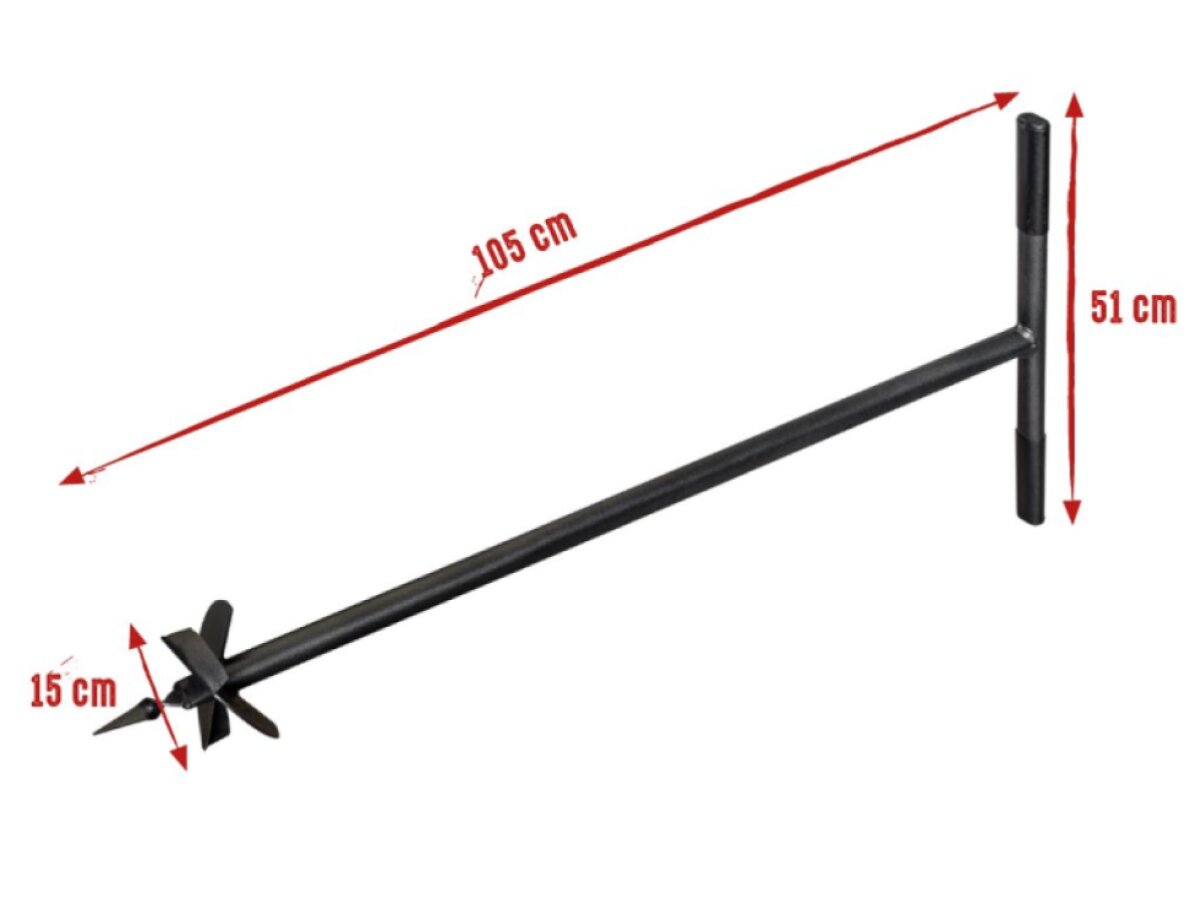 Zemní vrták CAPO 150 mm, ruční