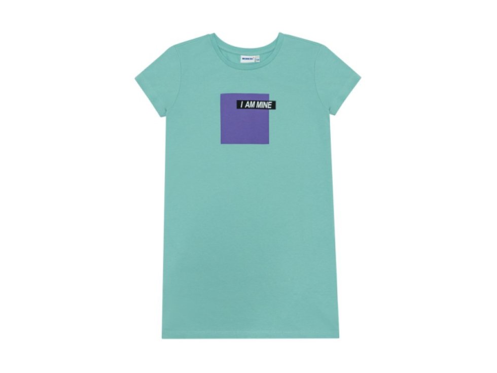 Dívčí šaty Square - mátová