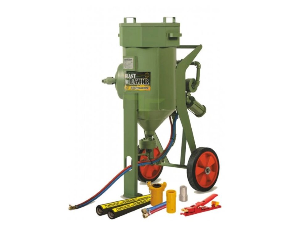 Mobilní tryskací zařízení Contracor BlastRazor Z-25 RC SET