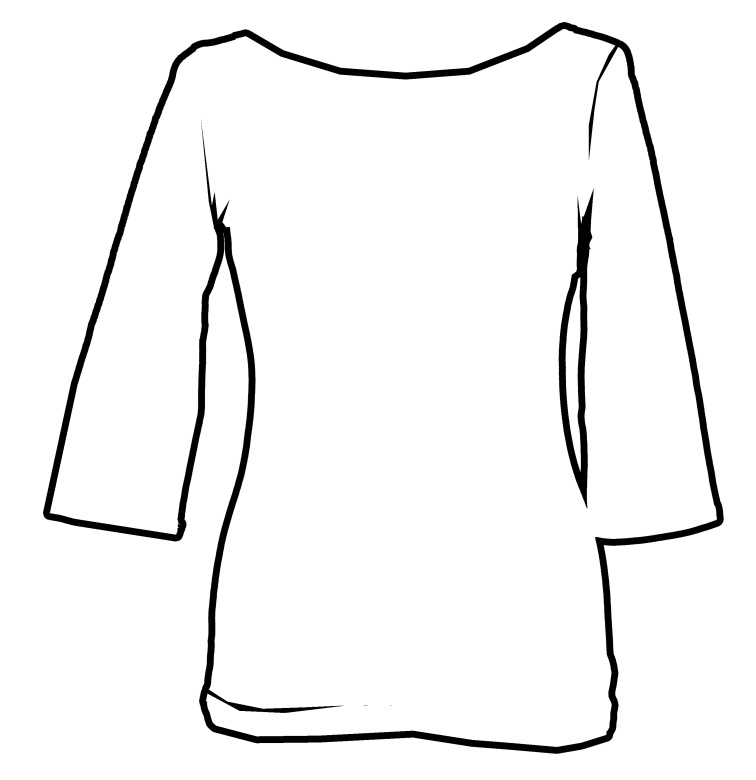 Všechny střihy triček