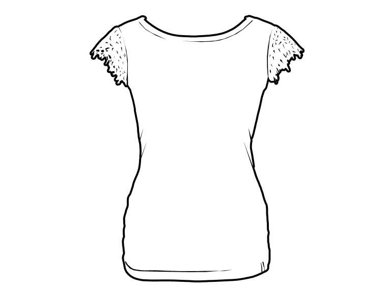 Všechny střihy triček