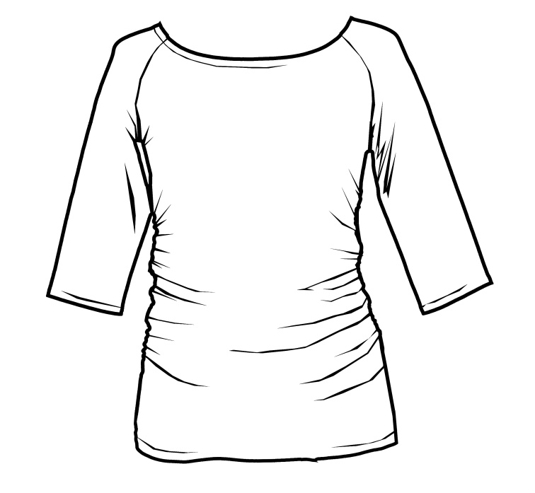 Všechny střihy triček